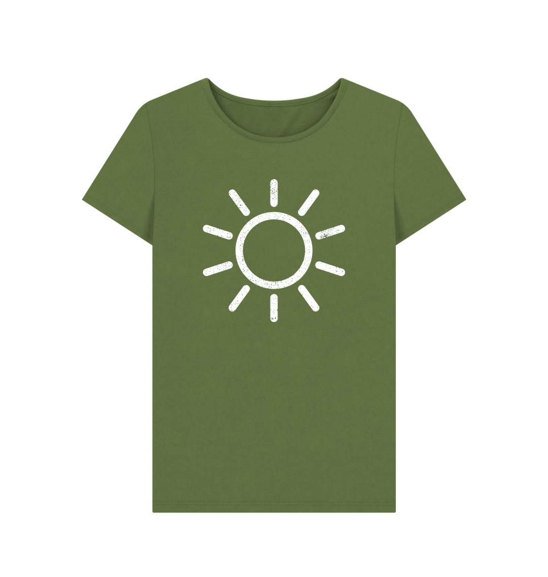 Khaki Printed T-shirt