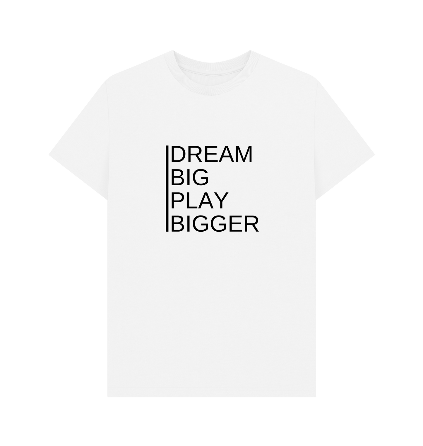 White Printed T-shirt Front