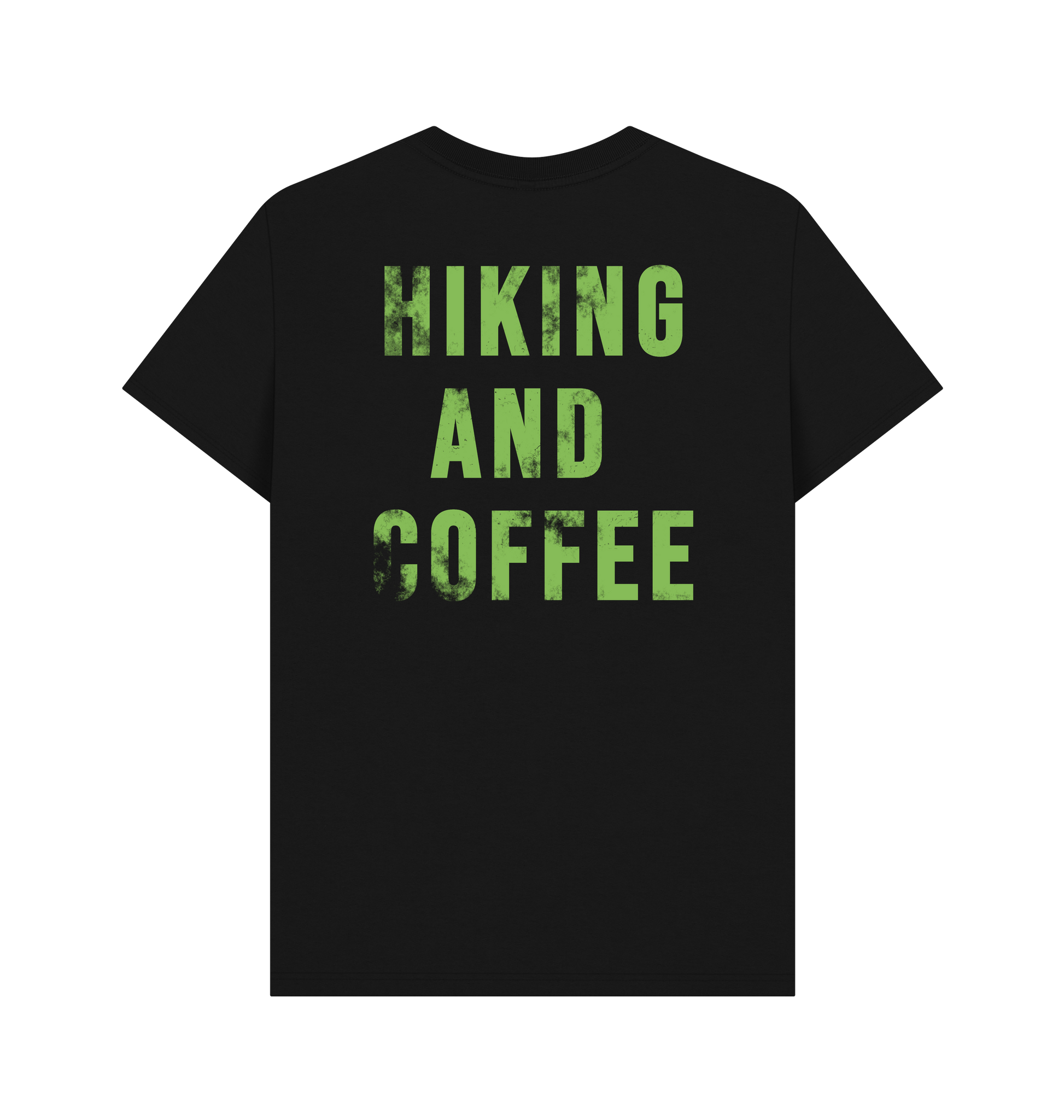 Black Printed T-shirt Back