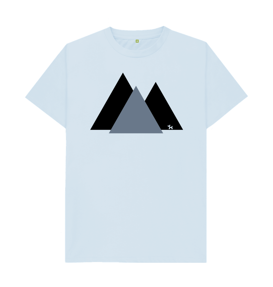 Sky Blue The Three Peaks T-shirt