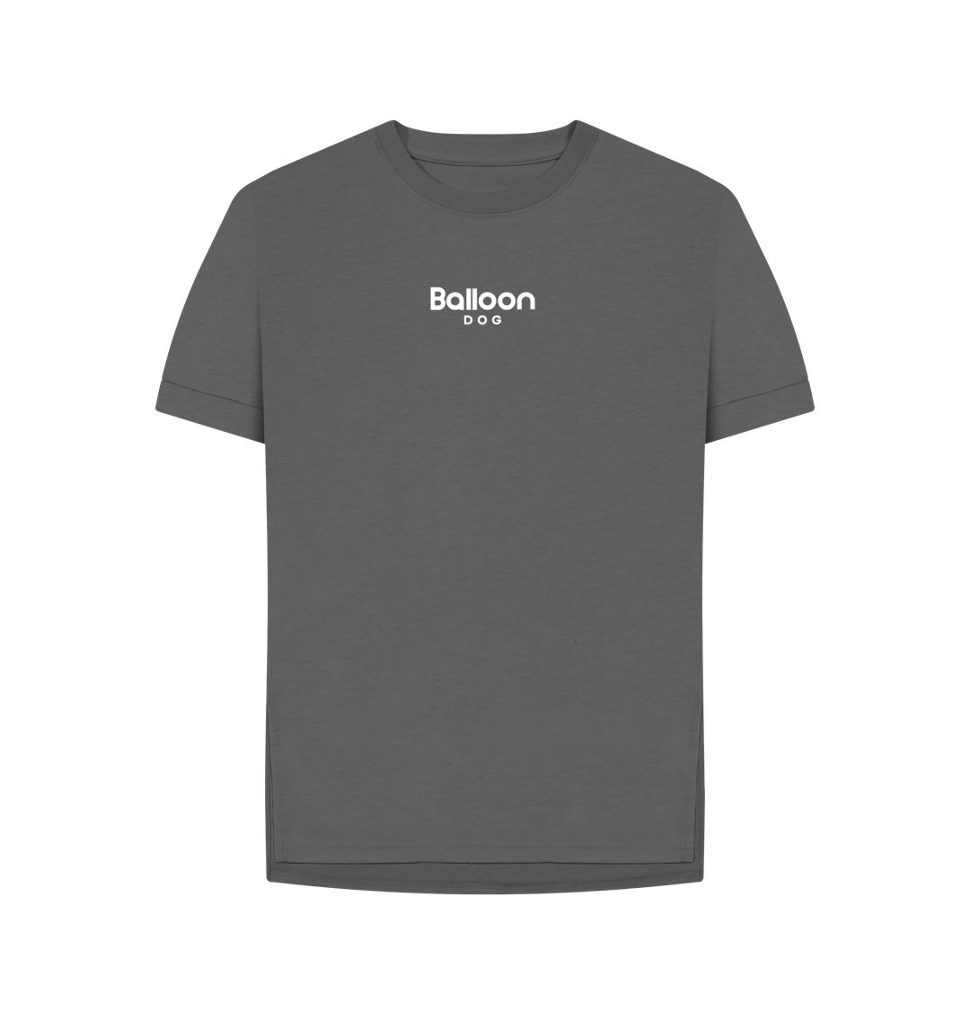 Slate Grey Organic Cotton Relaxed Fit T-shirt