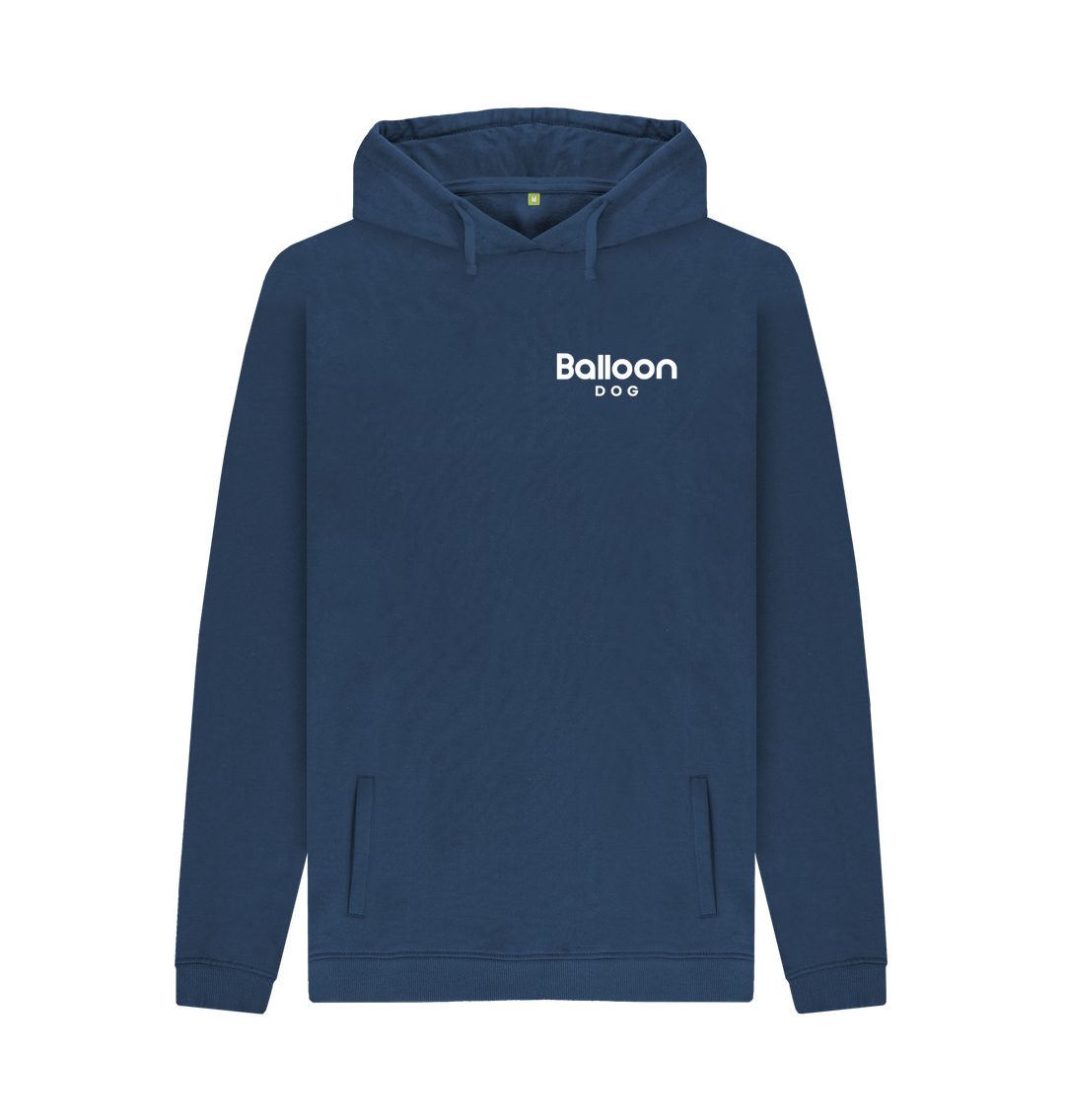 Navy Van Life Back Print Pullover Hoodie