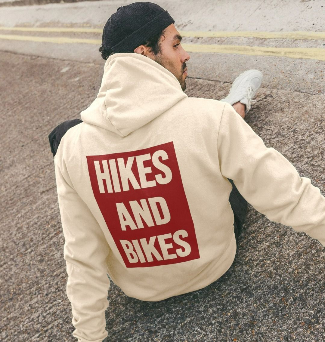 Hikes And Bikes Pullover Hoodie