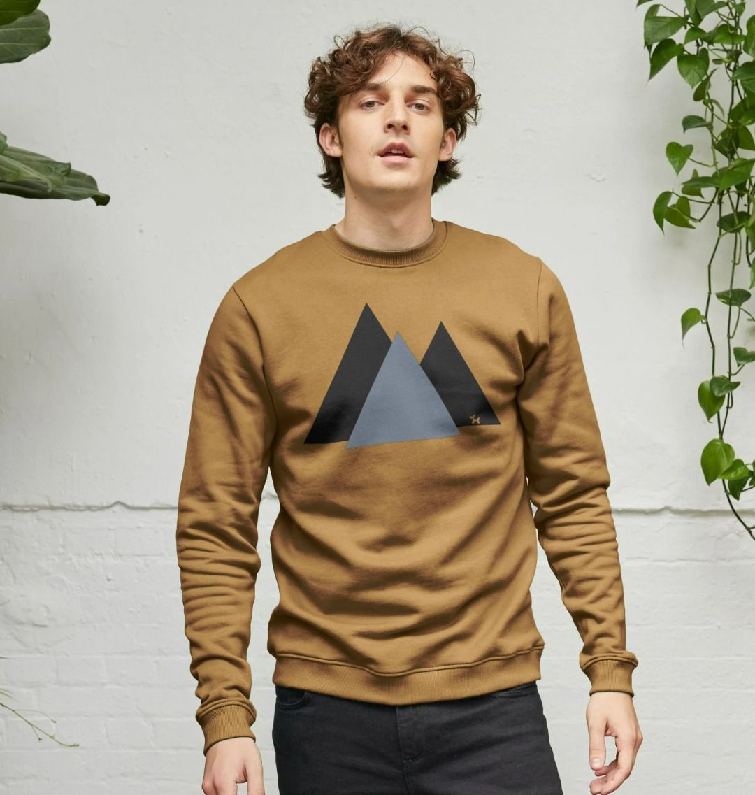 The Three Peaks Crew Neck Sweatshirt