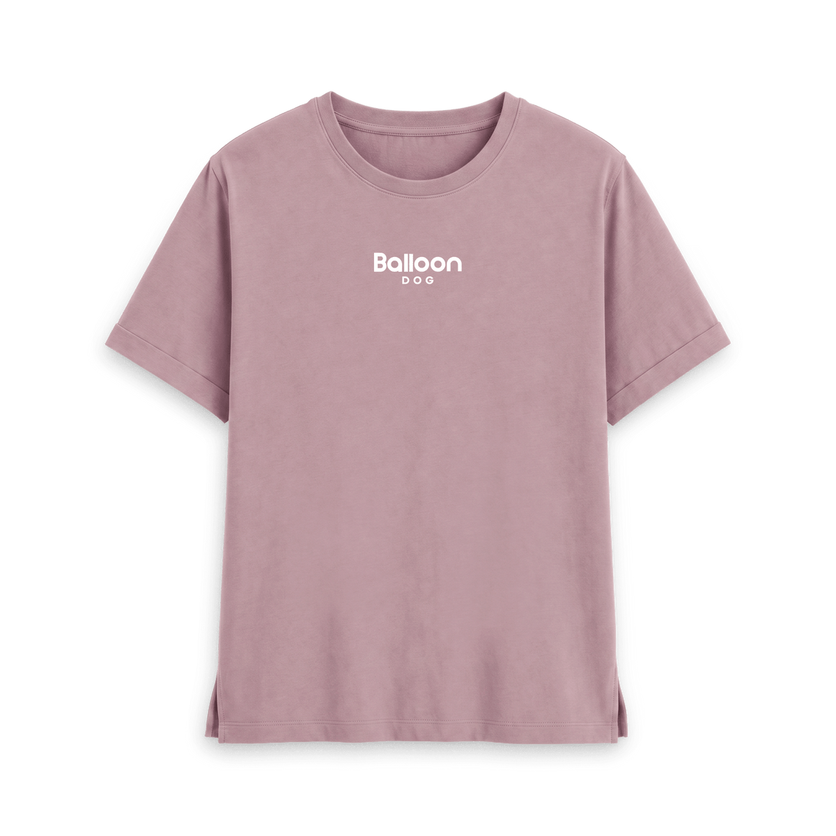 Mauve Printed T-shirt Front