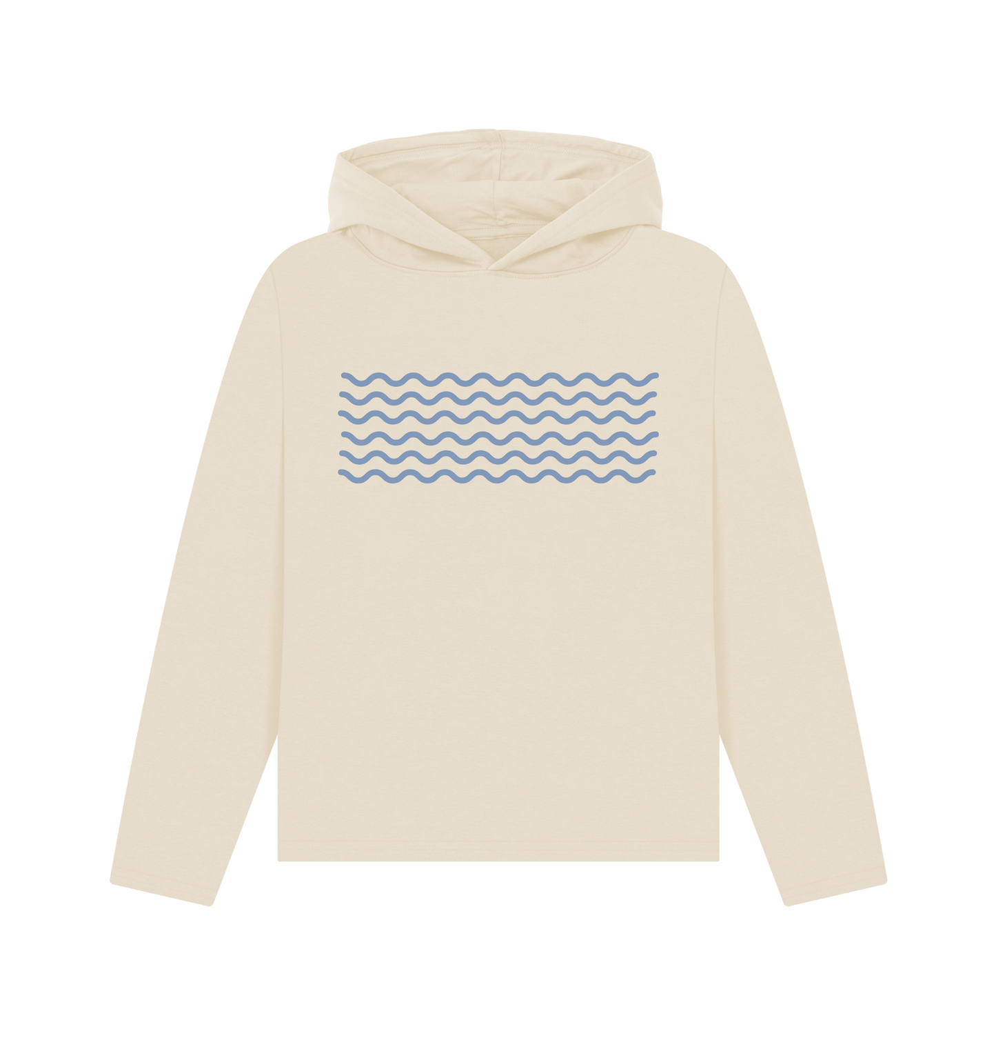 Oat Printed Hoody Front
