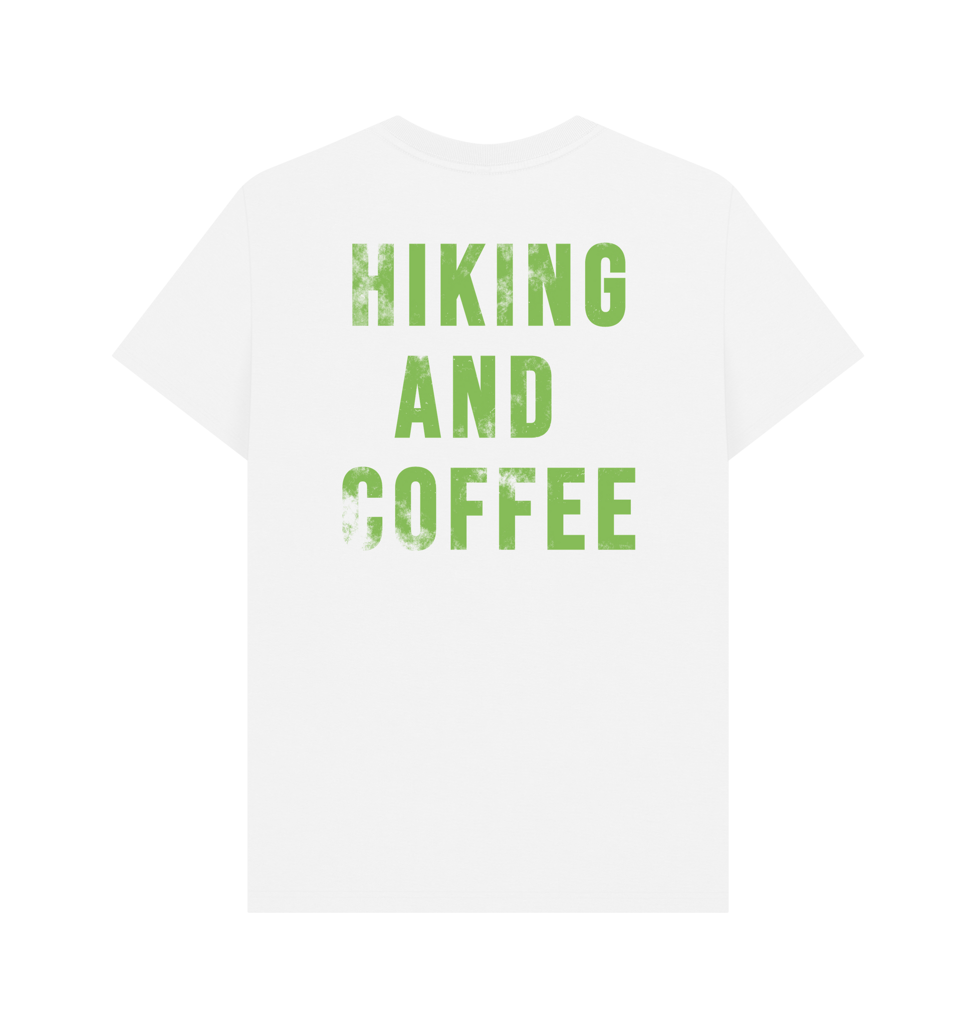 White Printed T-shirt Back