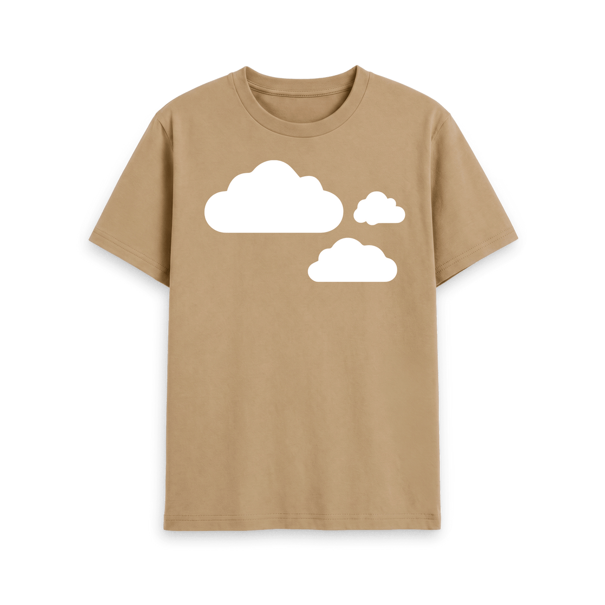 Sand Printed T-shirt Front