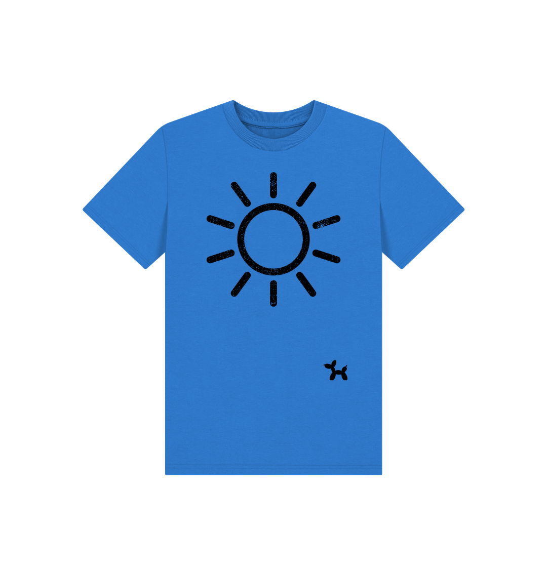 Bright Blue Simply Sunshine Organic Cotton T-shirt