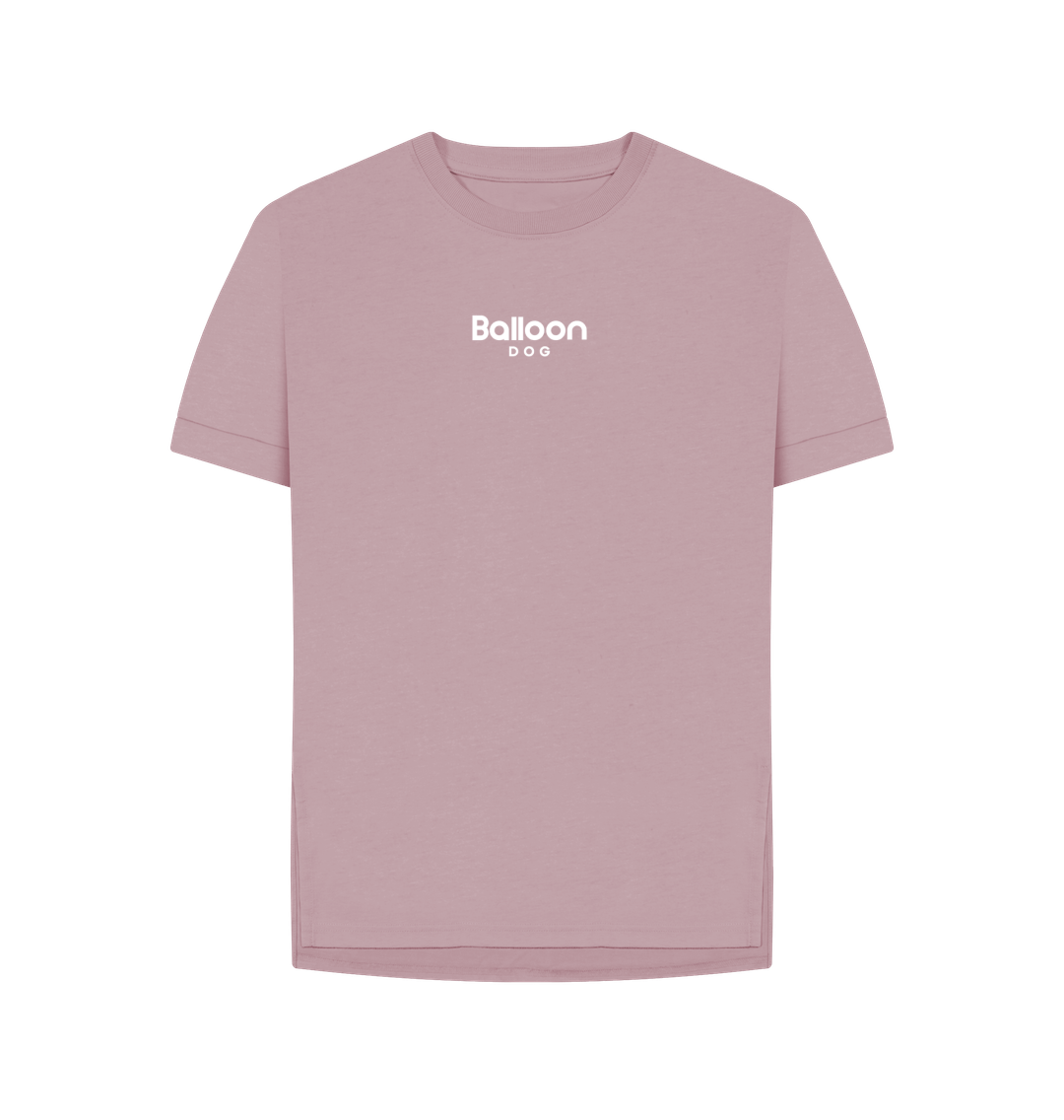 Mauve Organic Cotton Relaxed Fit T-shirt