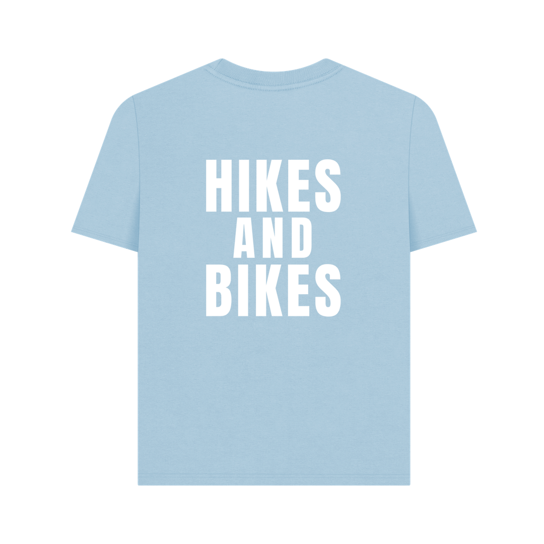 Milky Blue Printed T-shirt Back