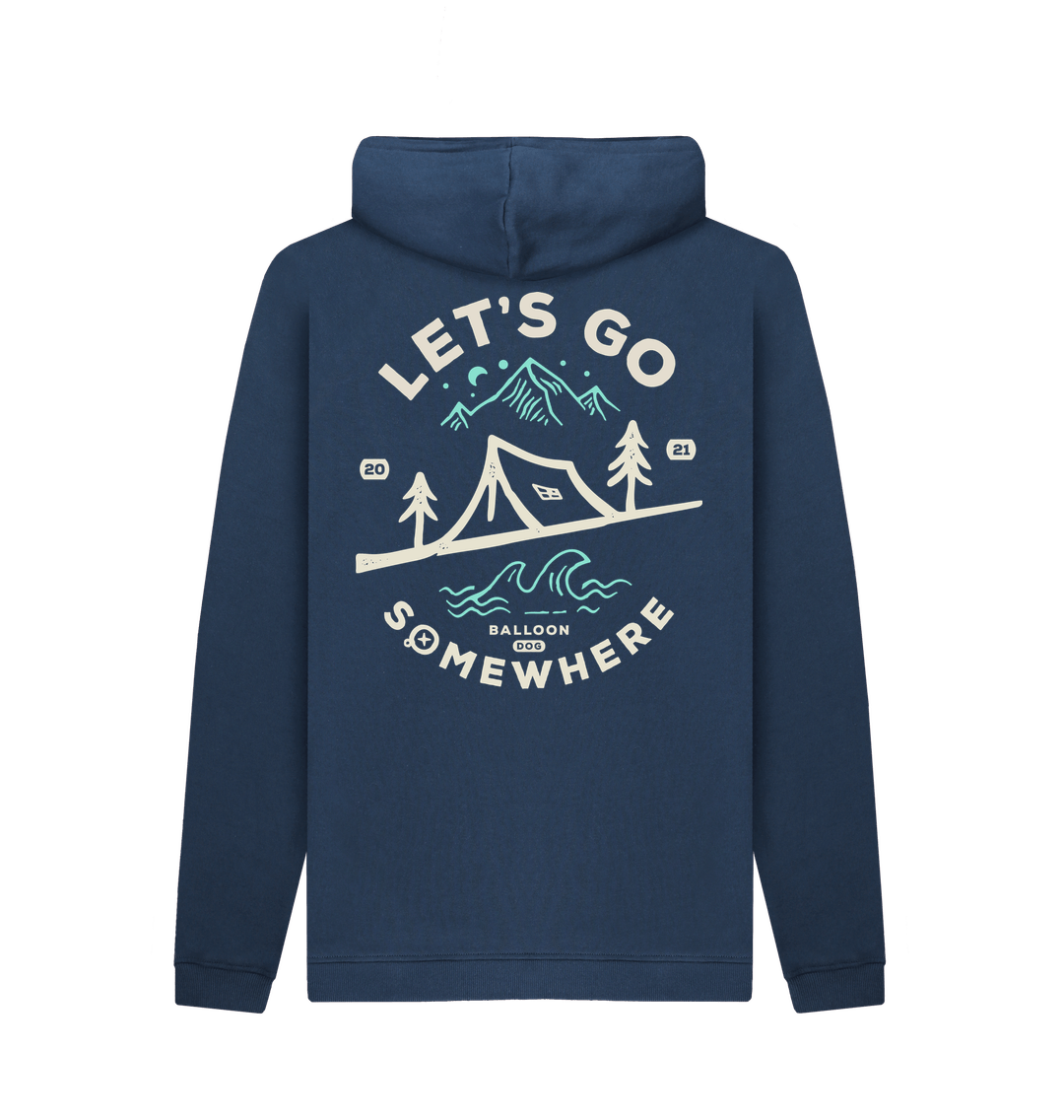 Lets Go Somewhere Pullover Hoodie