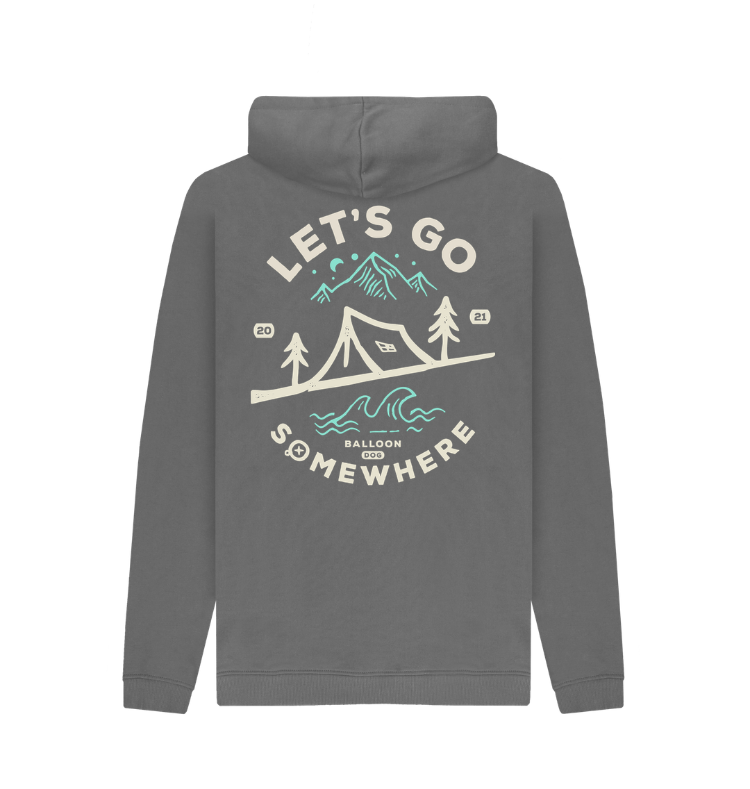 Lets Go Somewhere Pullover Hoodie