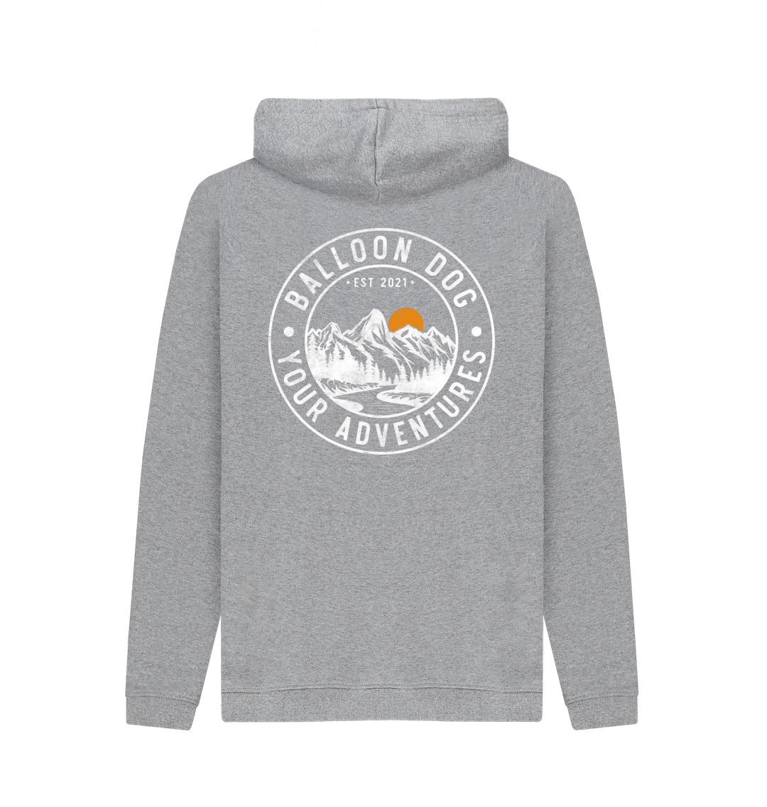 Your Adventures Back Print Pullover Hoodie