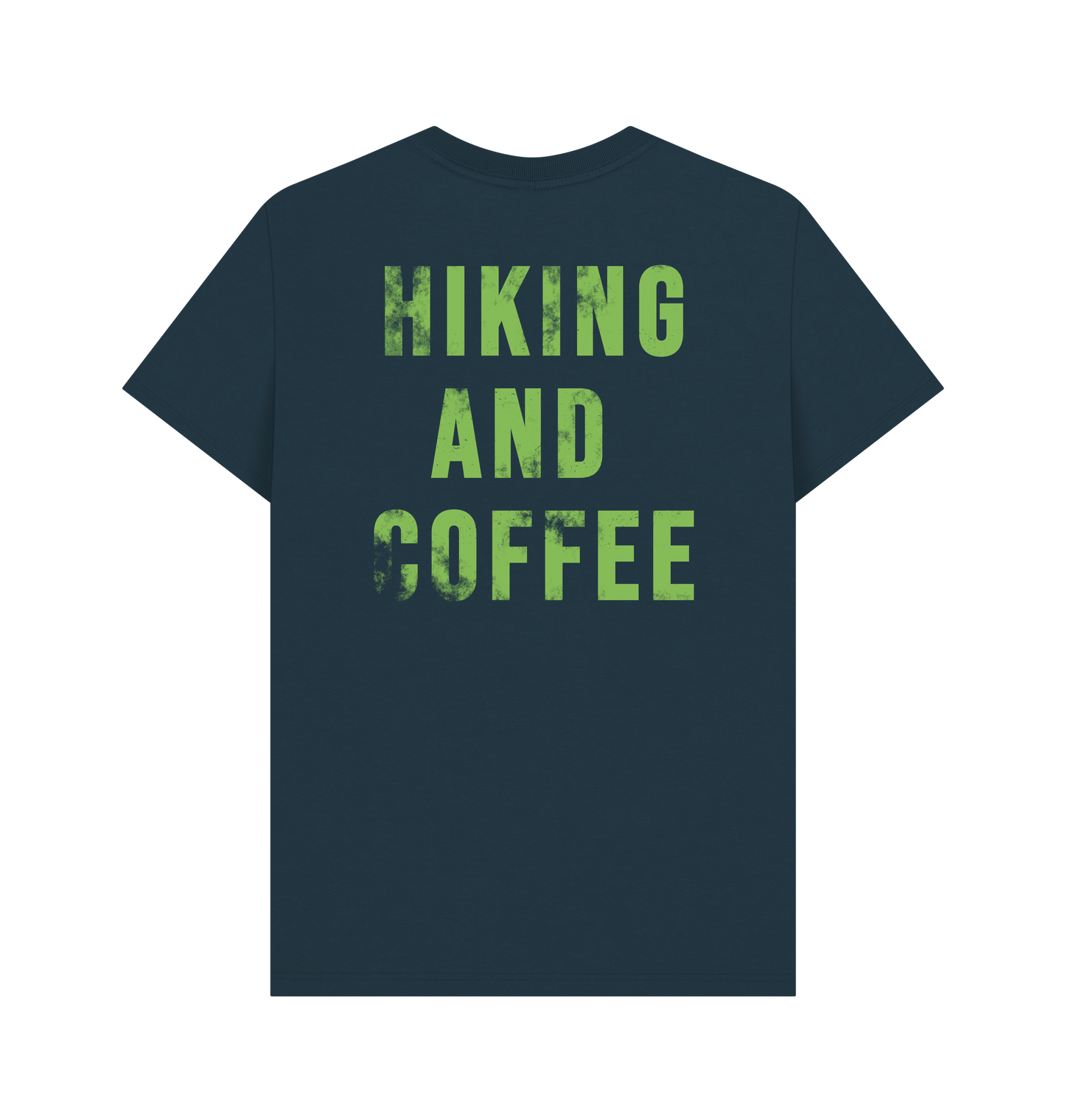 Denim Blue Printed T-shirt Back