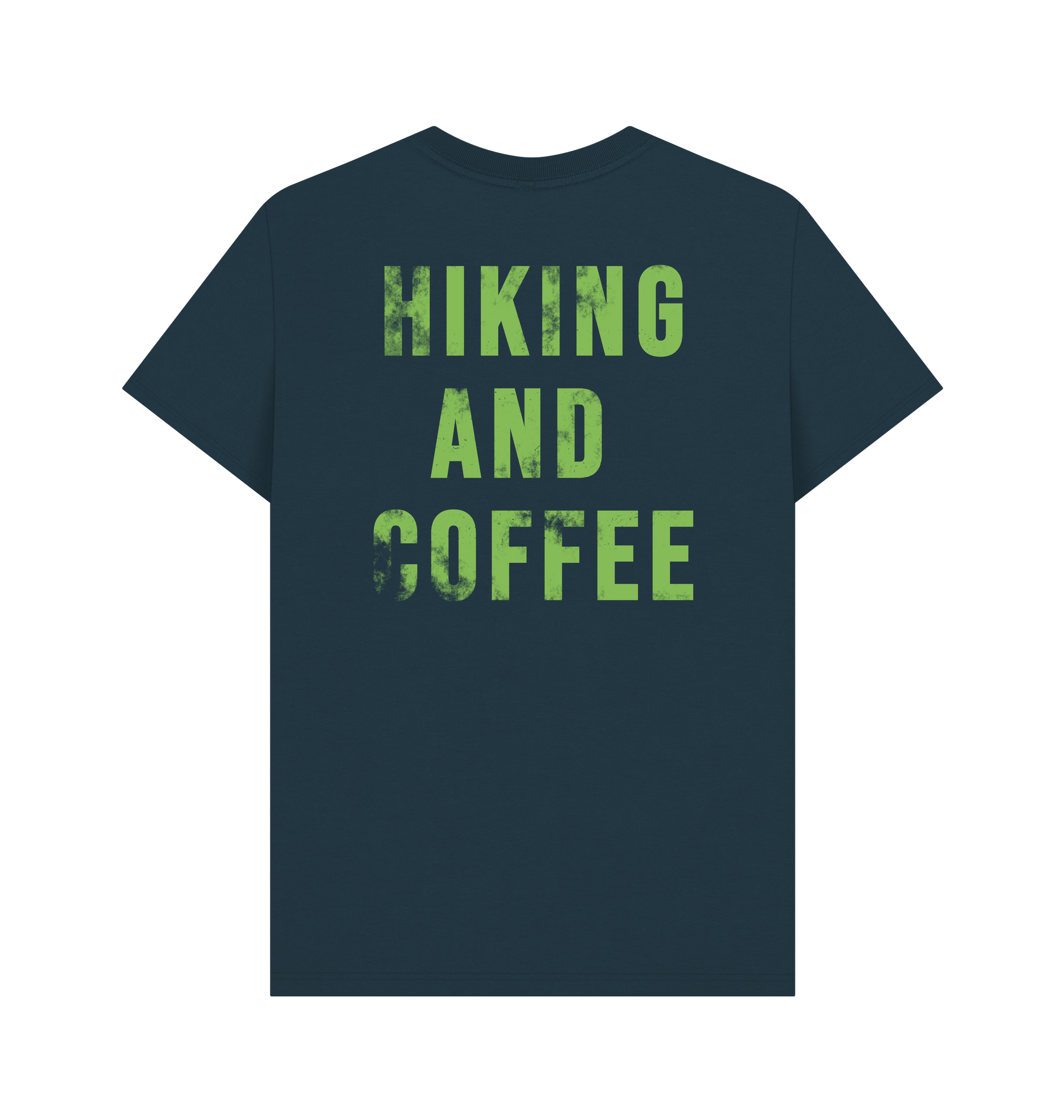 Denim Blue Printed T-shirt Back