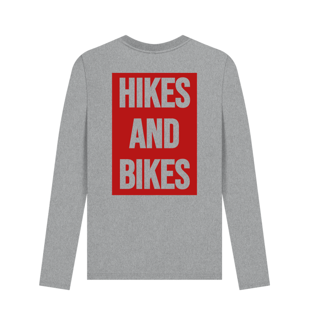 Athletic Grey Printed Long Sleeve T Shirt