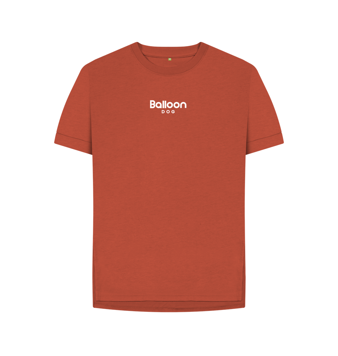 Rust Organic Cotton Relaxed Fit T-shirt