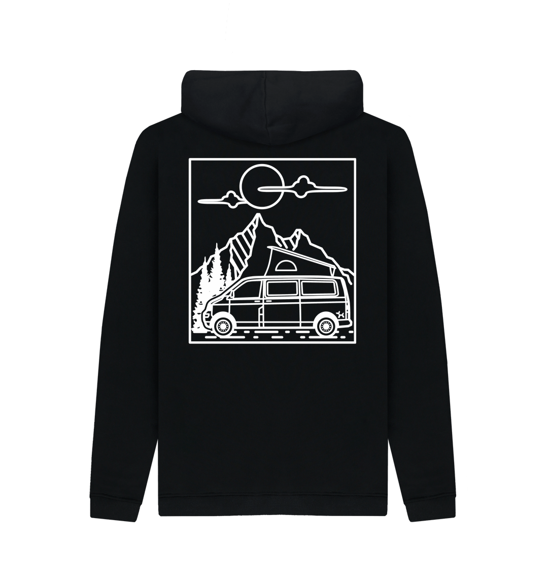 Van Life Back Print Pullover Hoodie