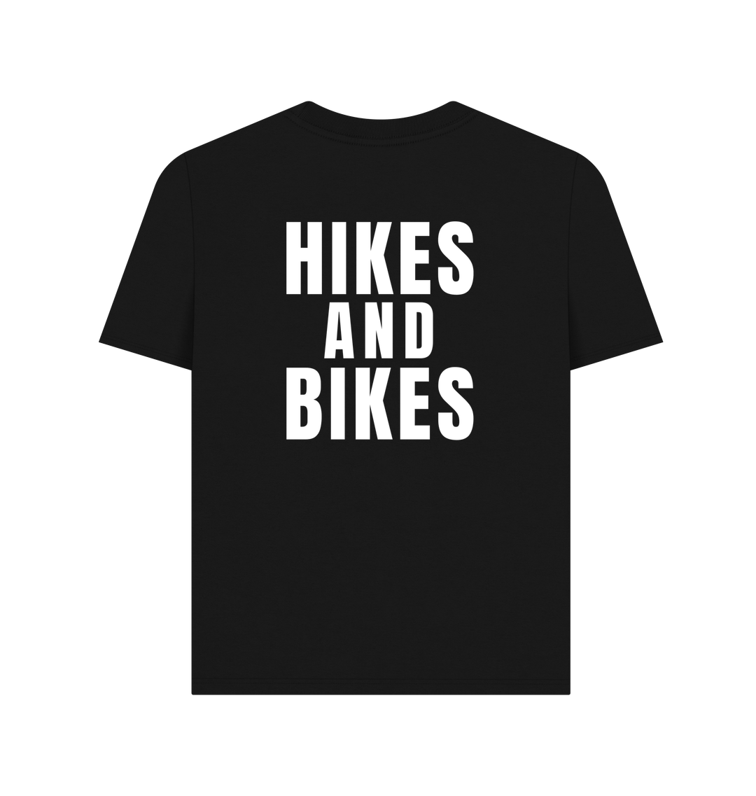 Black Printed T-shirt Back