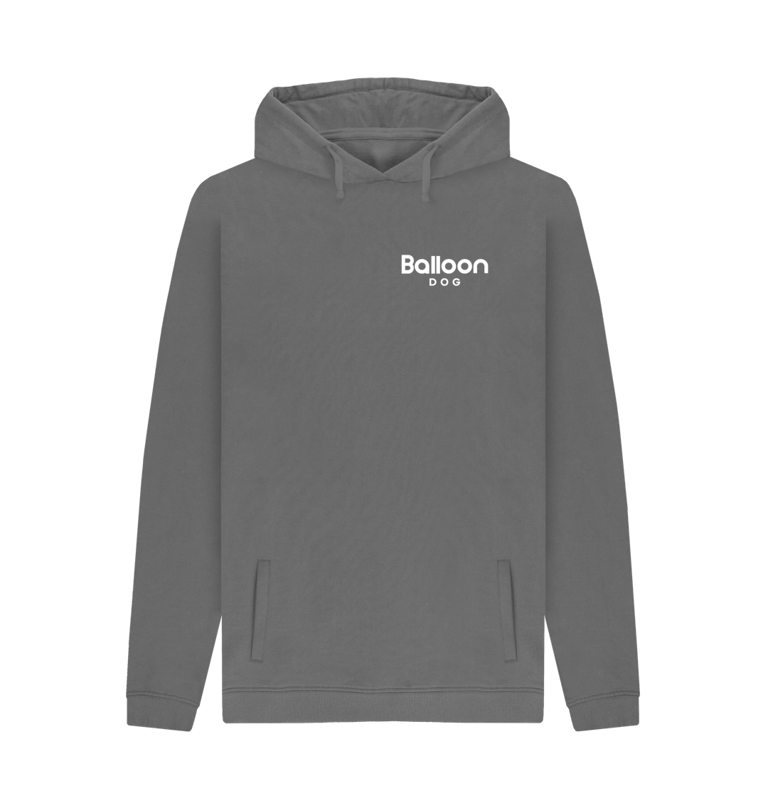 Slate Grey Van Life Back Print Pullover Hoodie