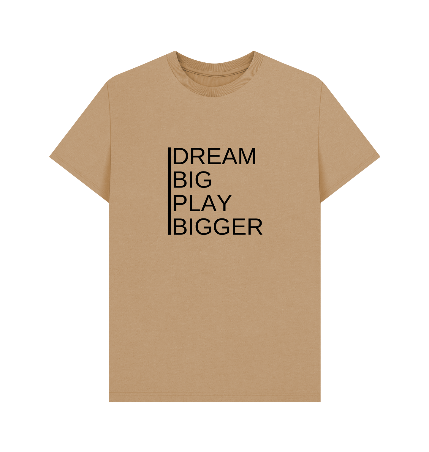 Sand Printed T-shirt Front