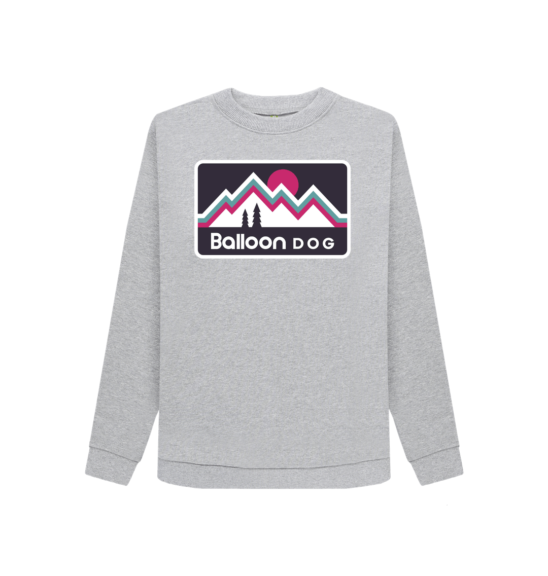 Light Heather Retro Peaks v4 Sweatshirt