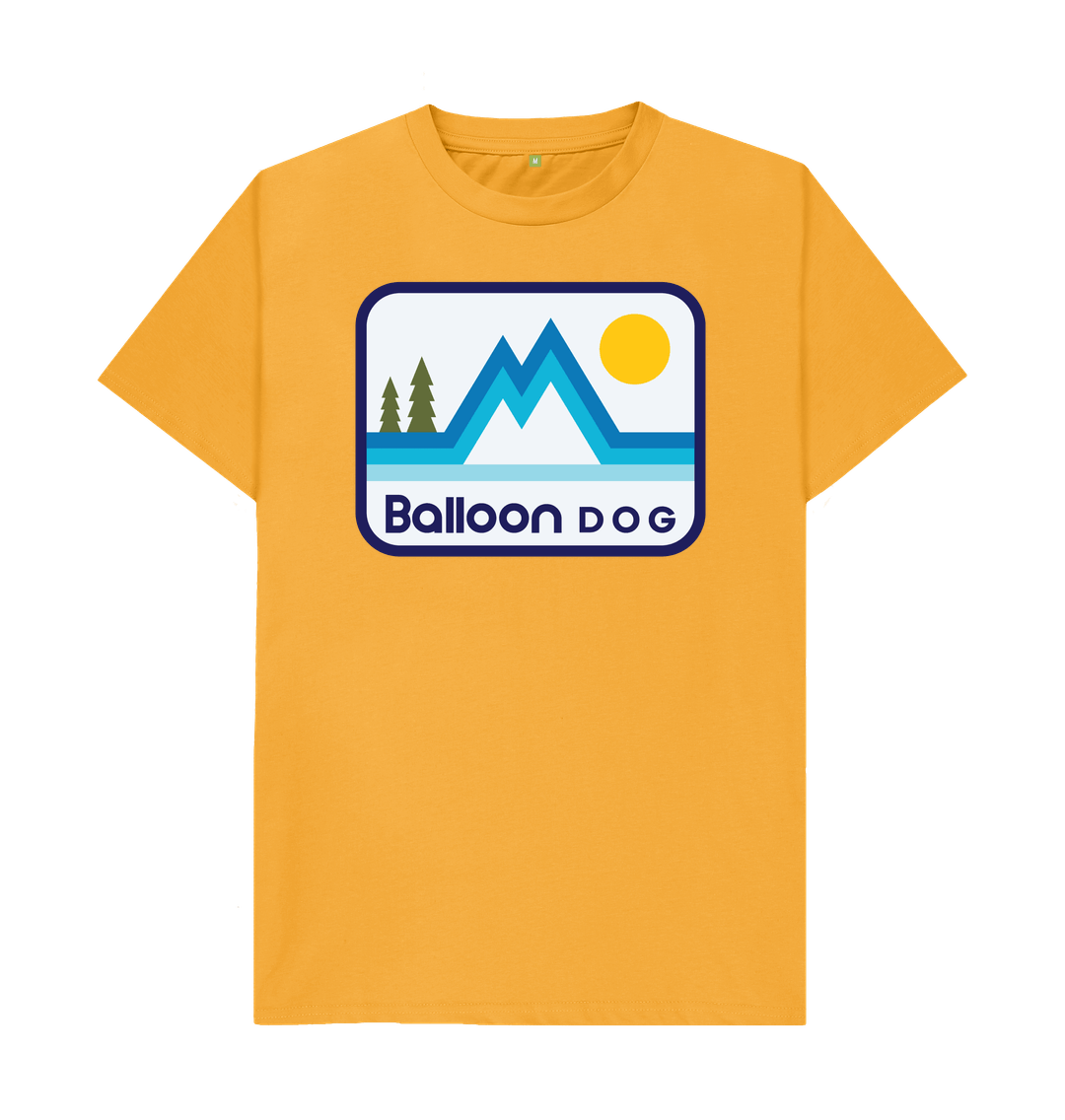 Mustard Retro Peaks v2 T-shirt