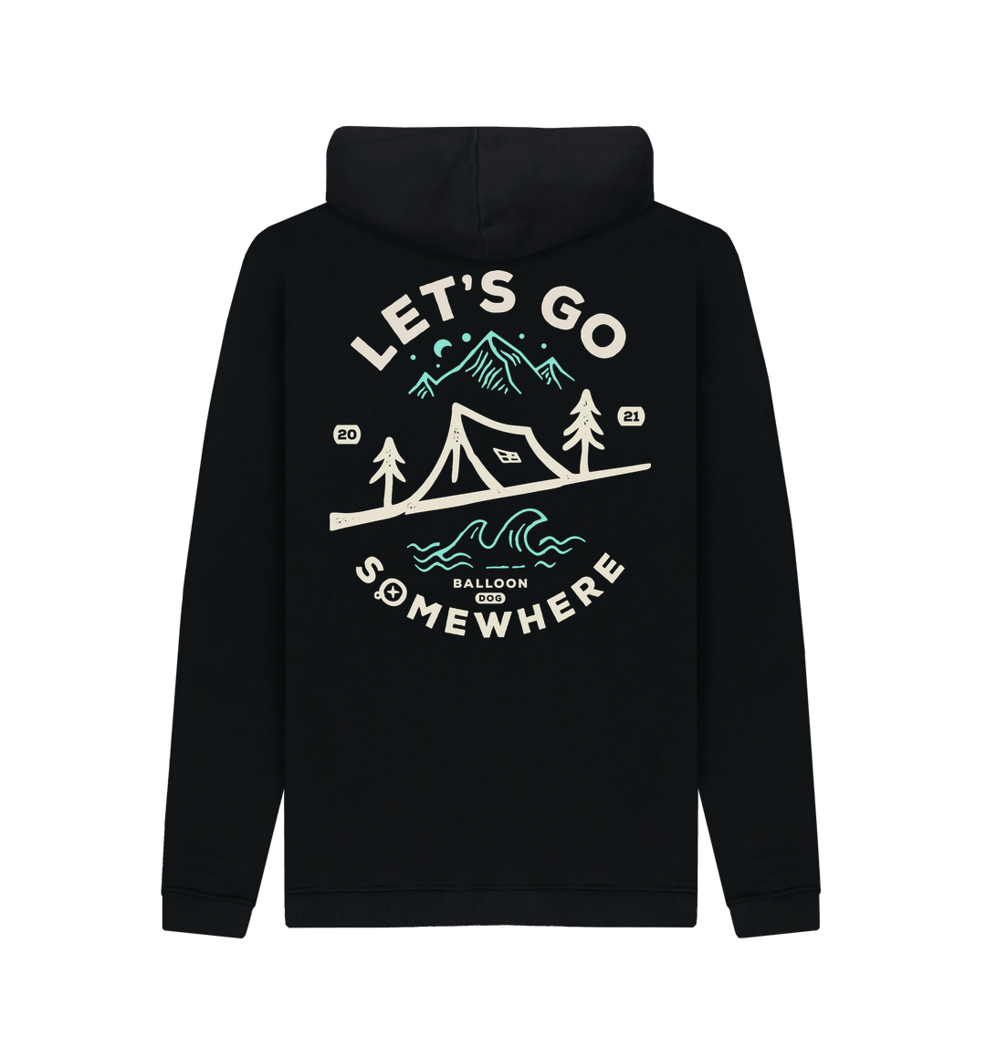 Lets Go Somewhere Pullover Hoodie