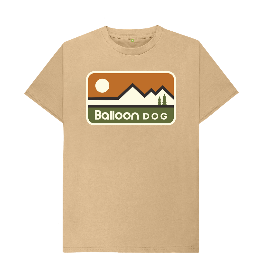 Sand Retro Peaks v3 T-shirt