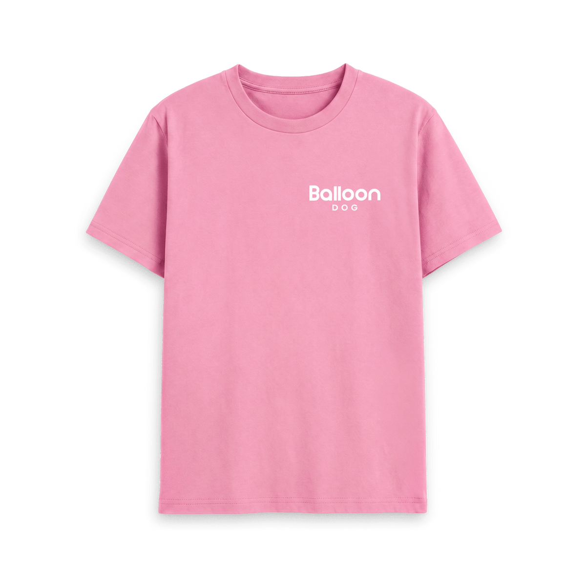 Rose Pink Printed T-shirt Front