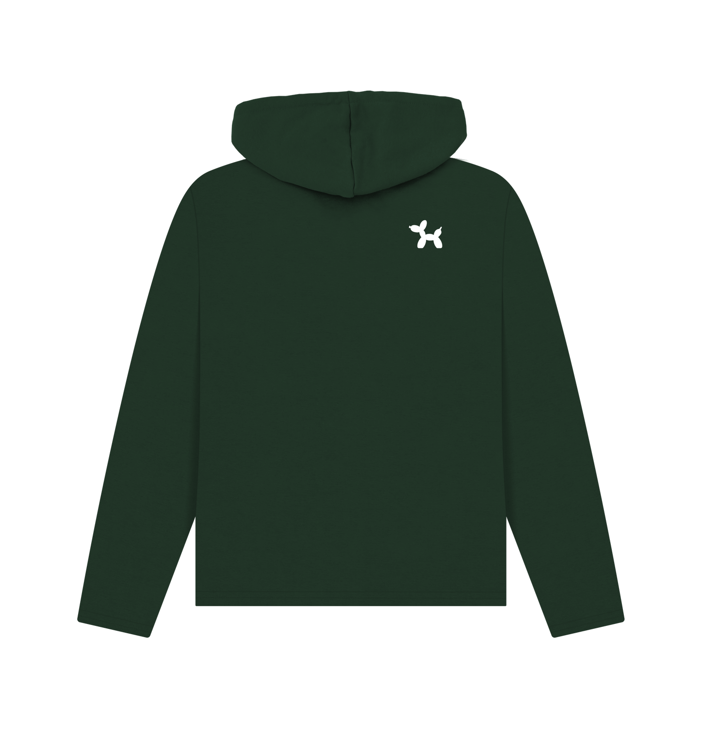 Evergreen Printed Hoody Back