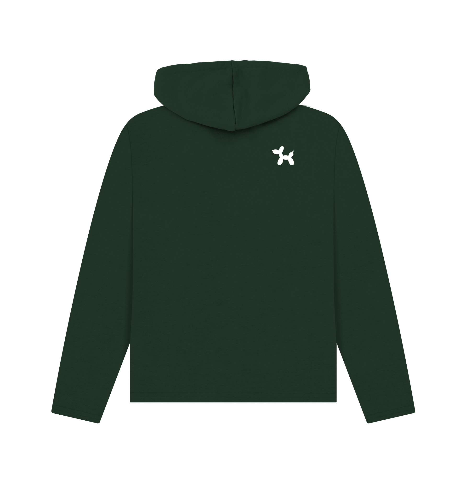 Evergreen Printed Hoody Back