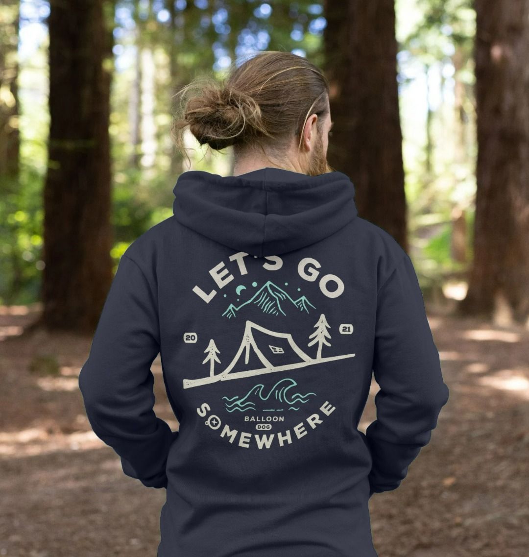 Lets Go Somewhere Pullover Hoodie