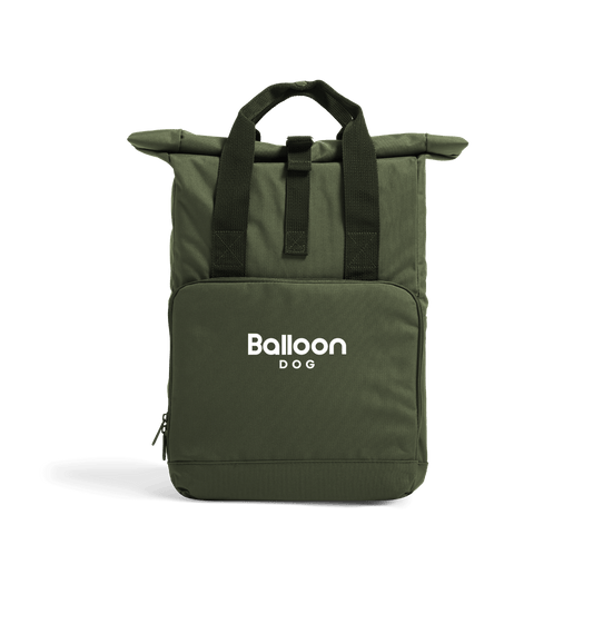 Olive Green Roll top bag