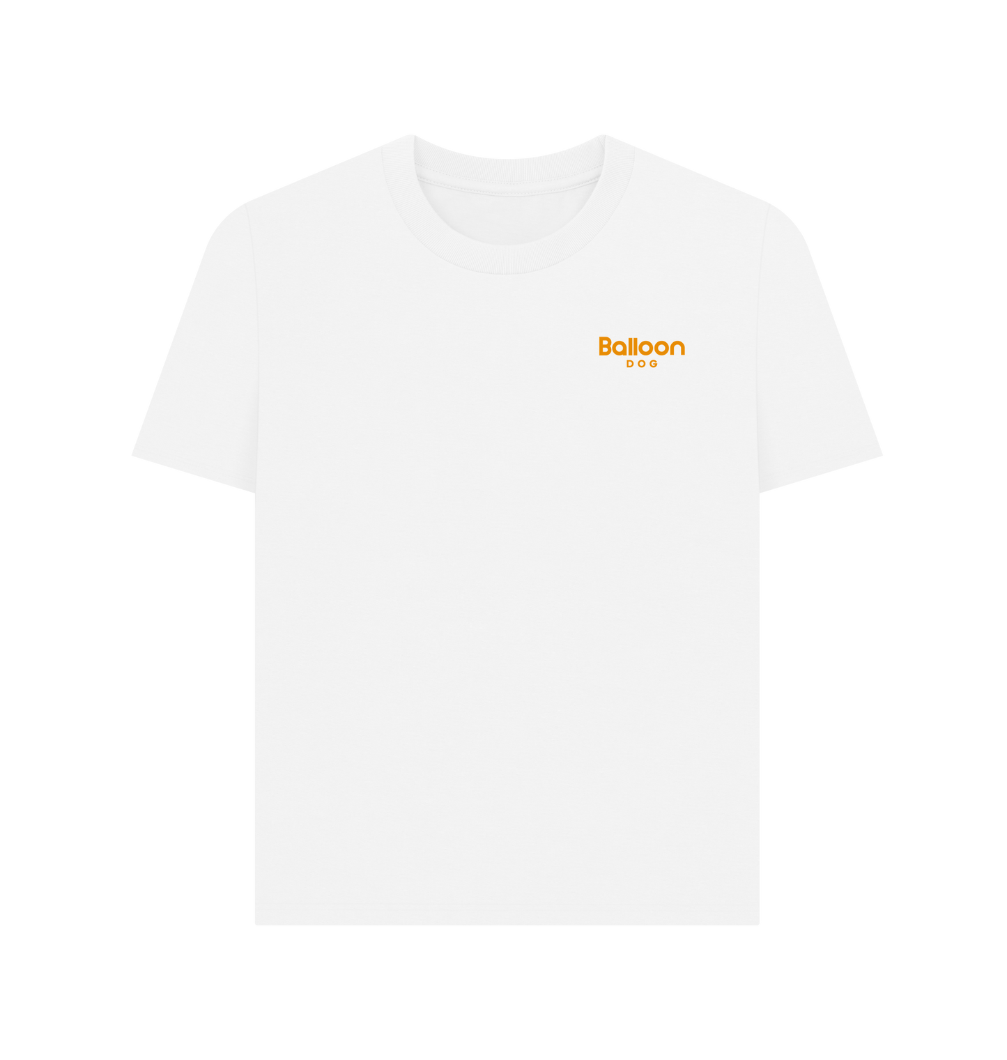White Printed T-shirt Front