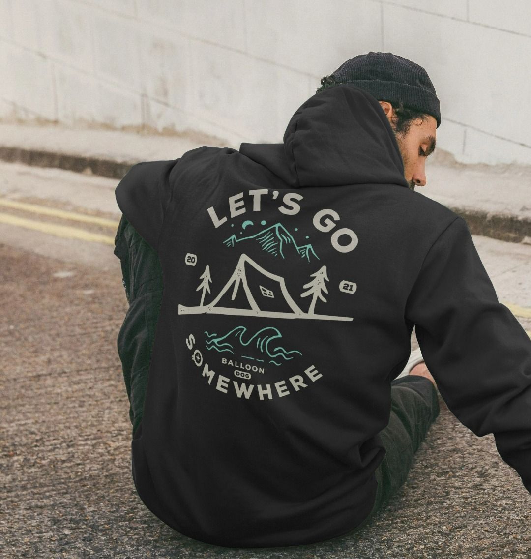 Lets Go Somewhere Pullover Hoodie