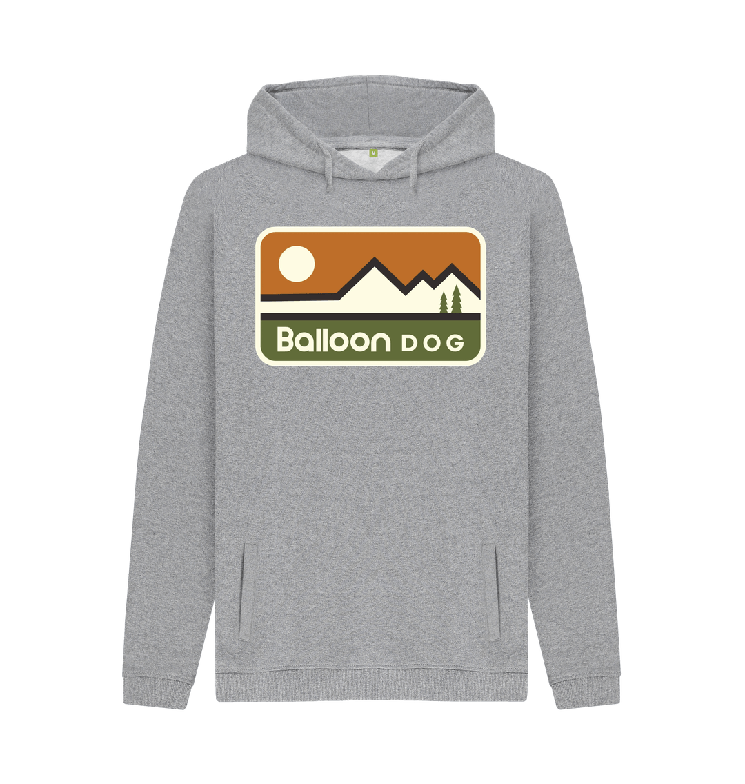 Light Heather Printed Hoody Front