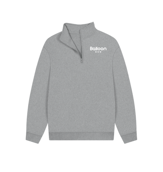 Athletic Grey Zip up jumper