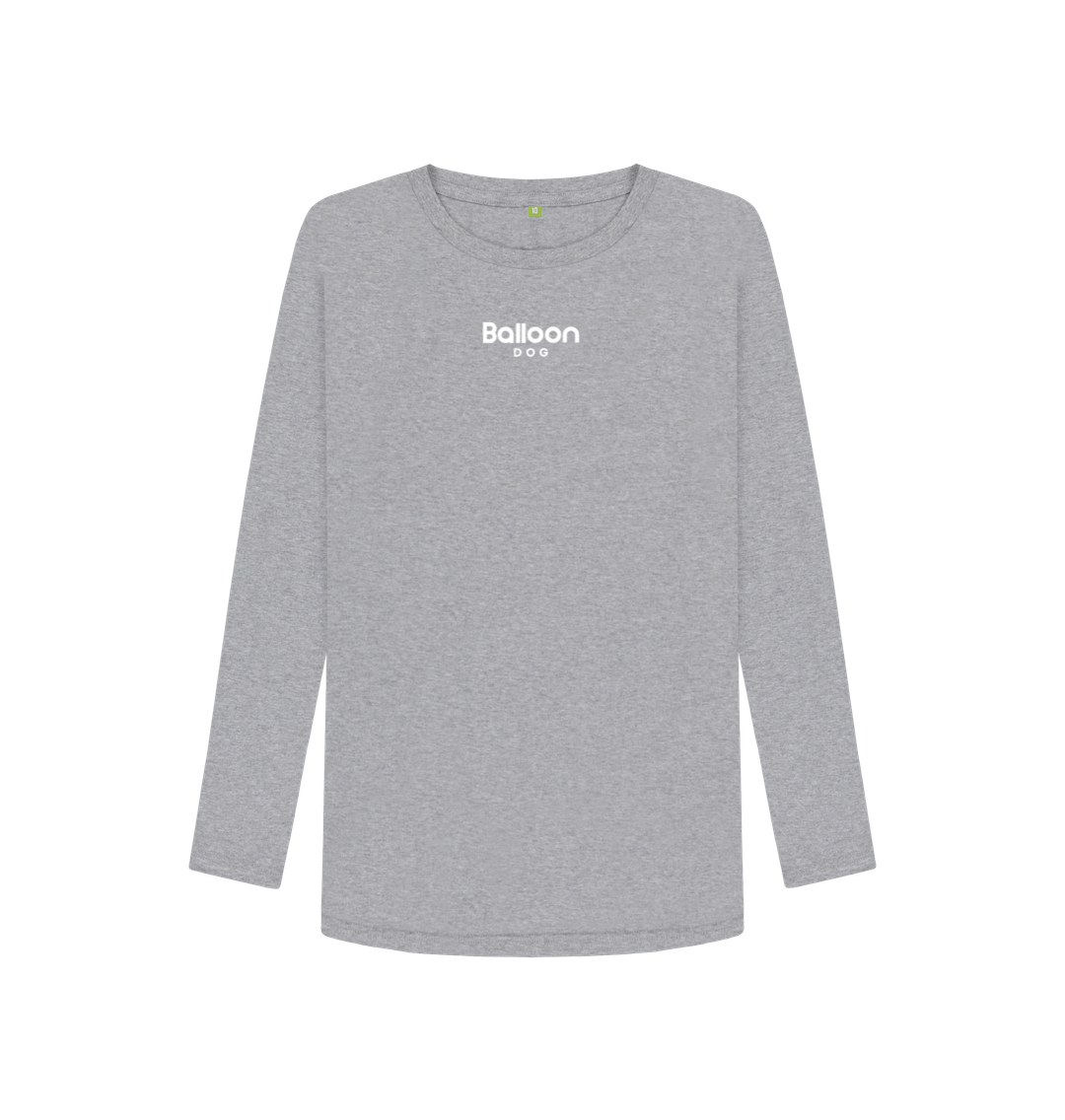 Athletic Grey The Mountains Organic Cotton Long Sleeve T-shirt