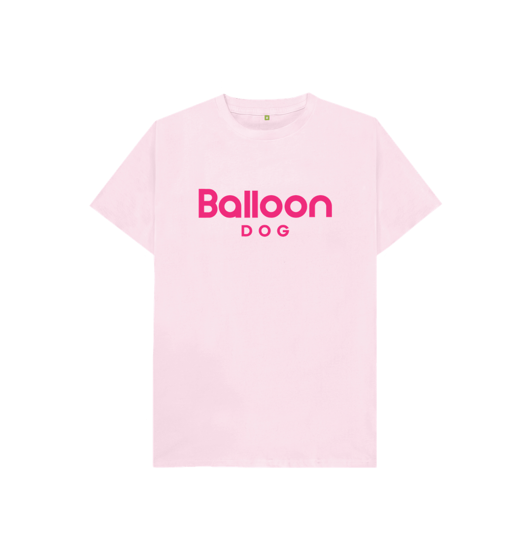 Pink Organic Cotton Kids T-shirt With Back Print In Pink