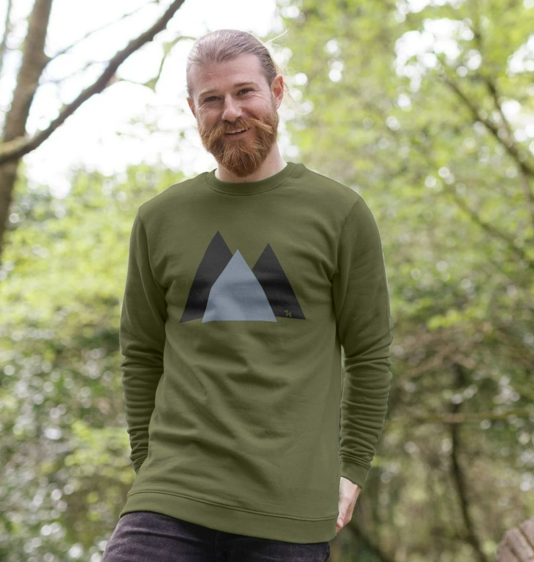 The Three Peaks Crew Neck Sweatshirt