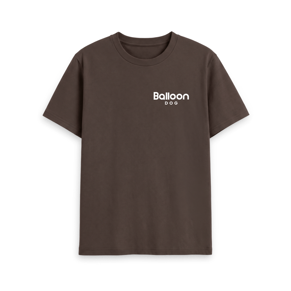Chocolate Printed T-shirt Front