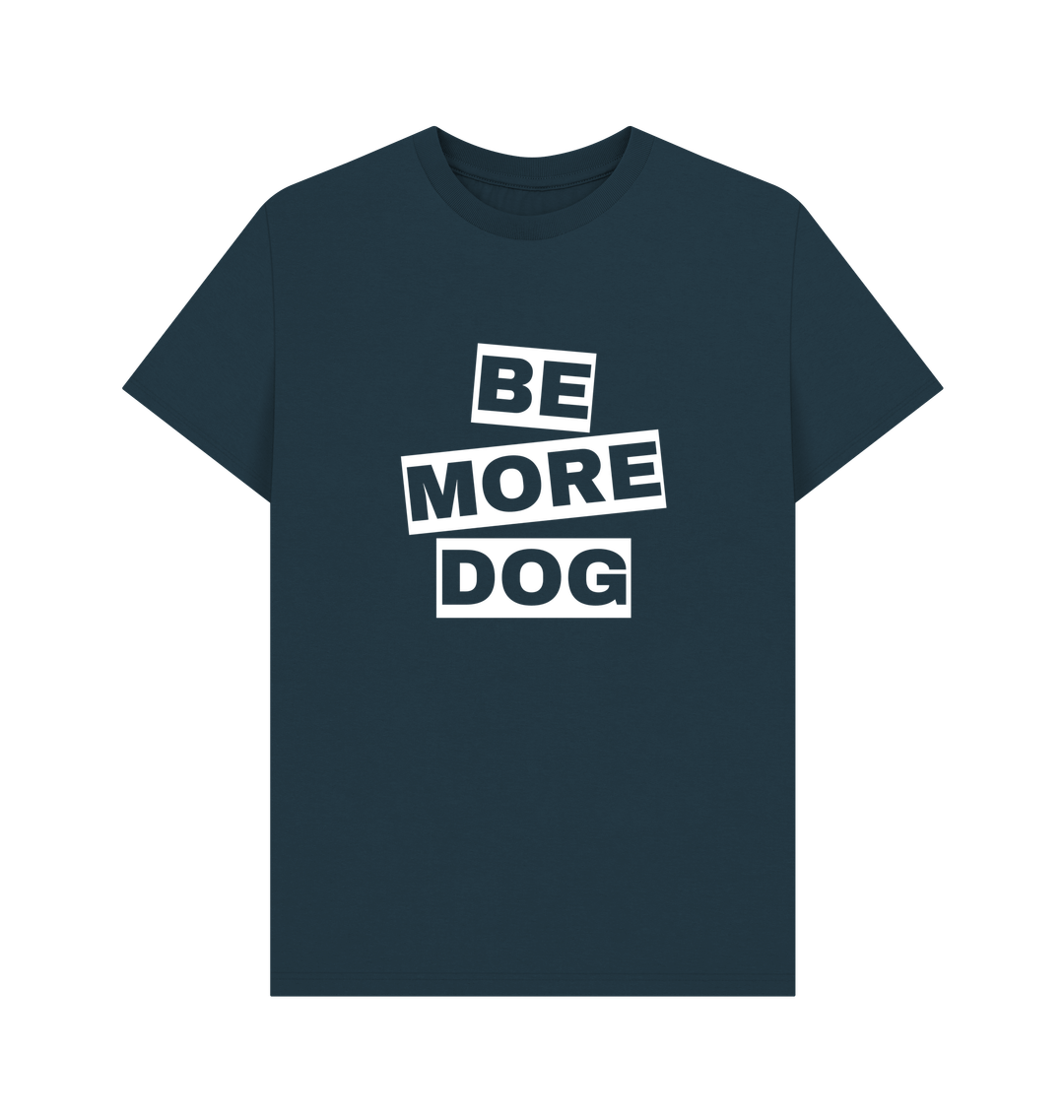 Denim Blue Printed T-shirt Front