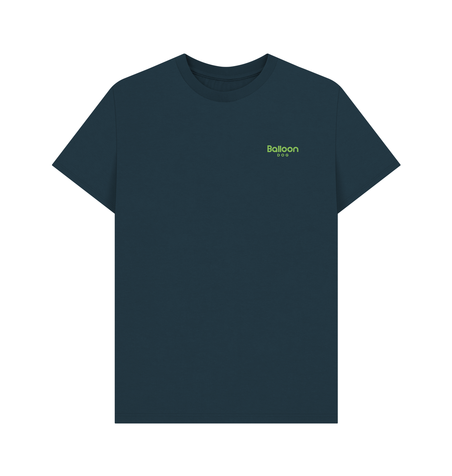 Denim Blue Printed T-shirt Front