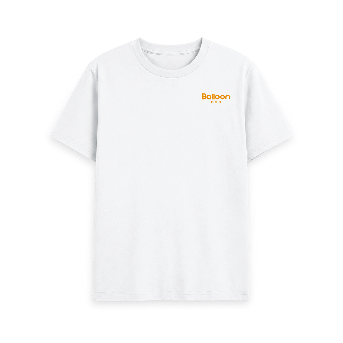 White Printed T-shirt Front