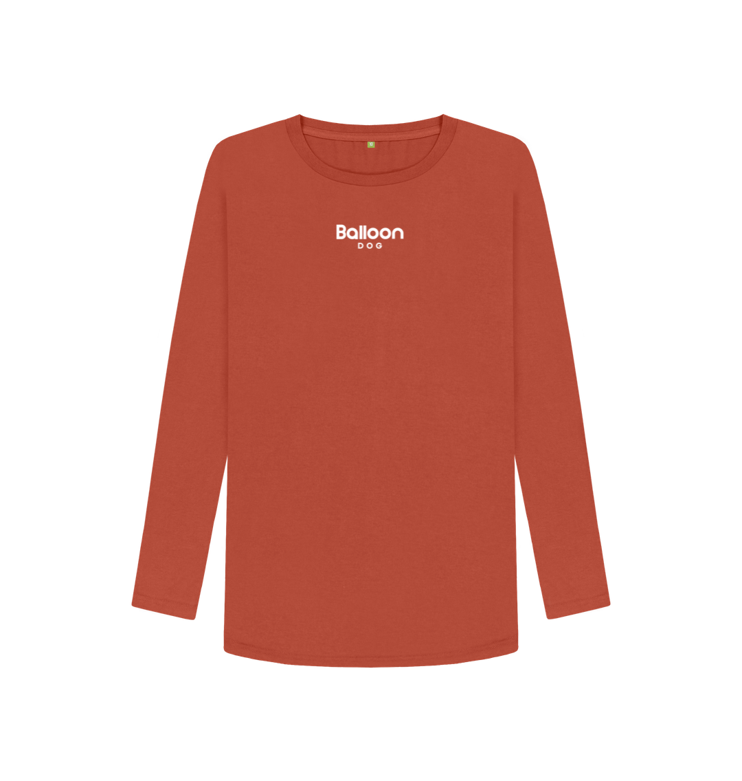 Rust Van Life Organic Cotton Long Sleeve T-shirt