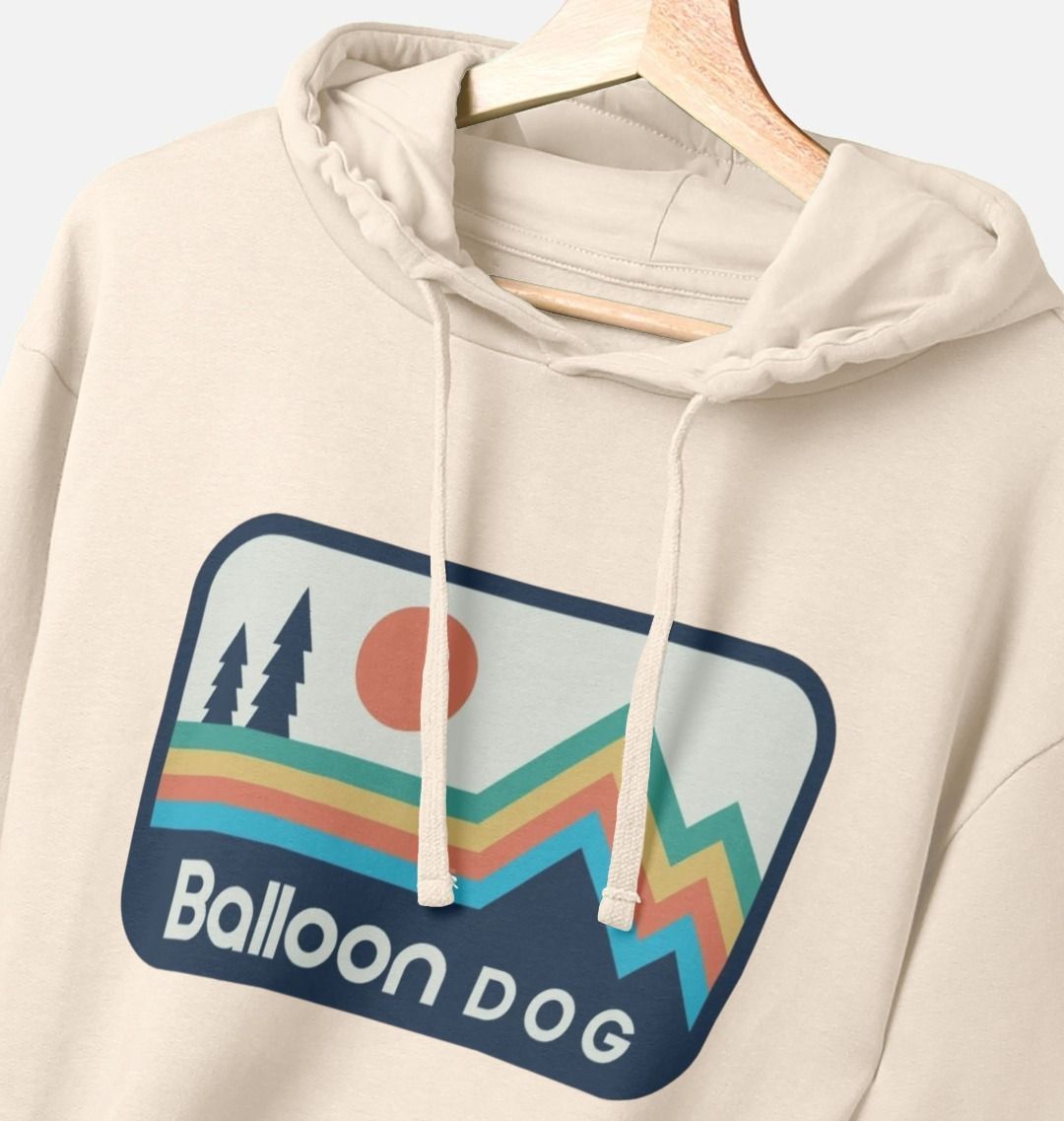 Retro Peaks Pullover Hoodie