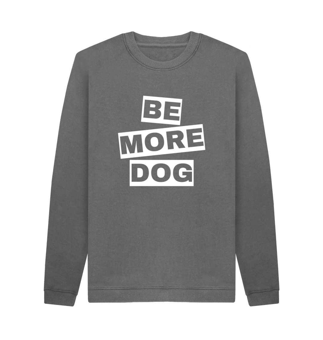 Slate Grey Printed Sweater Front
