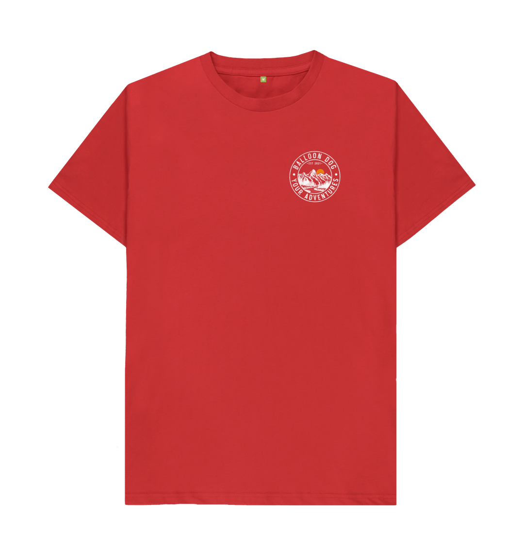 Red Your Adventures Organic Cotton T-shirt